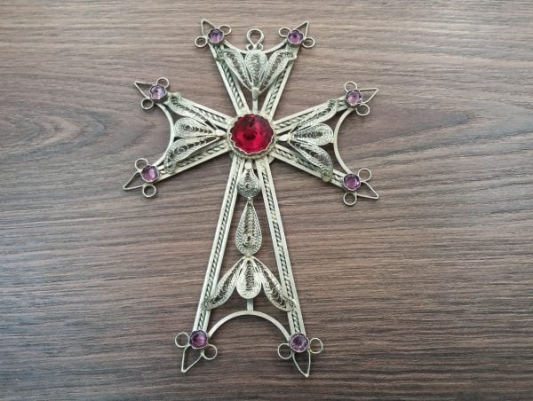 Traditional Armenian Filigree Cross