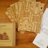 3D Puzzle Church of Saint Hripsime package includes 7 laser cut wooden sheets, assembly manual and small sandpaper