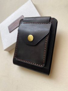 Leather wallet “Dark Brown”