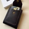 Leather wallet "Dark Brown"
