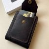 Leather Wallet "Dark Brown"