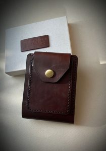 Leather wallet “Burgundy”
