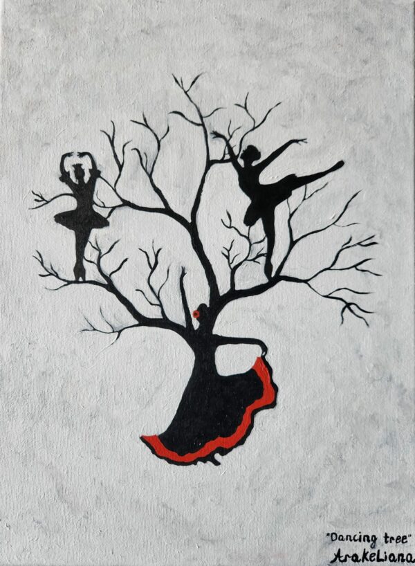 Oil Painting "Dancing Tree" by ArakeLiana Art