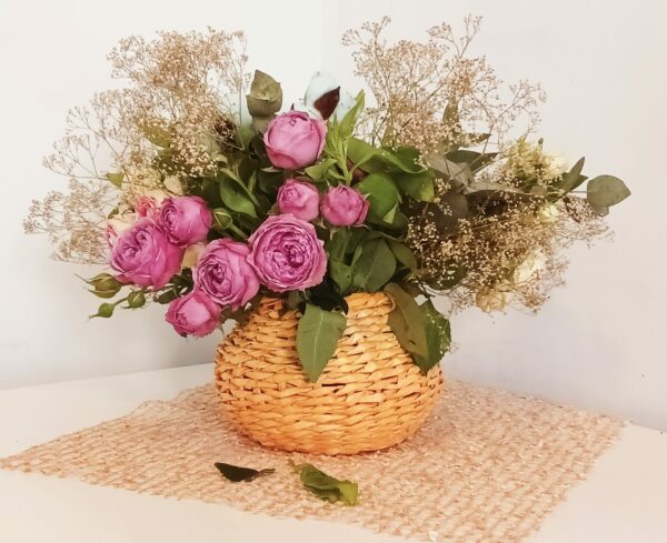 Woven Flower Pot