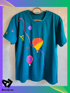 T-shirt “Air balloons” by ArakeLiana Art