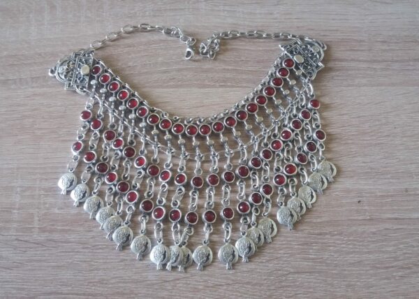 Pomegranate Statement Necklace