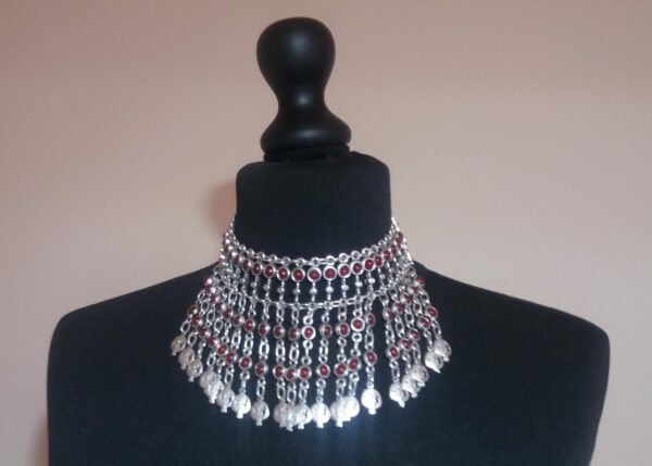 Pomegranate Statement Necklace