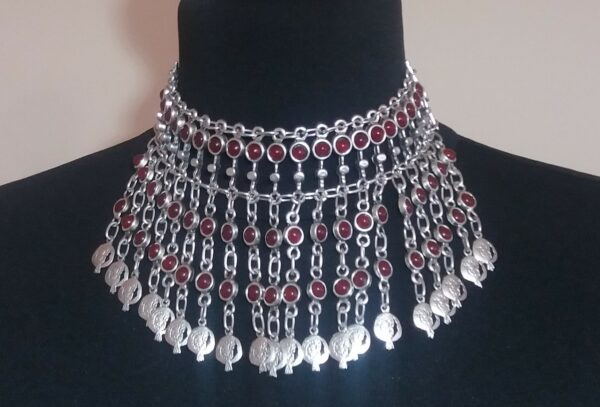 Pomegranate Statement Necklace