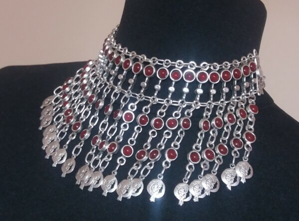 Pomegranate Statement Necklace