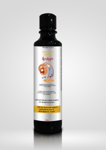 Natural shampoo with oak bark extract for dry, damaged, colored hair. “GLUXLVA”