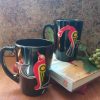 Armenian Bird Letter Mug