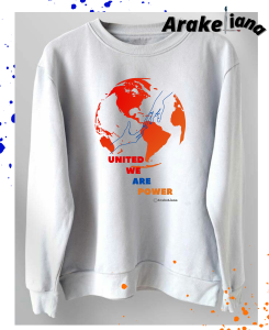 Sweatshirt “United” by ArakeLiana Art