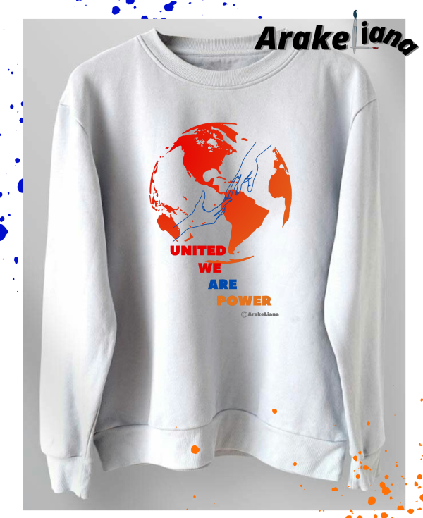 Sweatshirt "United" by ArakeLiana Art