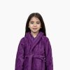 Kids Cotton Terry Velour Bathrobe