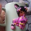 Kokeshi Doll Light Green Mug