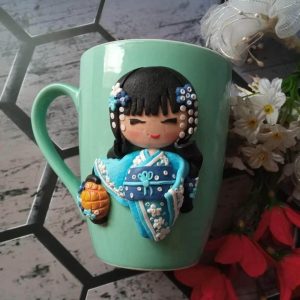 Mug ‘Kokeshi Doll N2’
