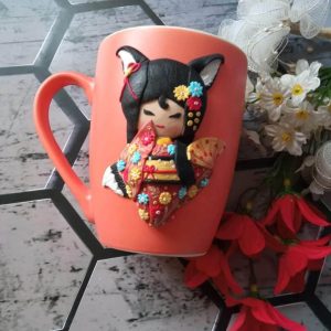 Kokeshi Doll N3 | mug