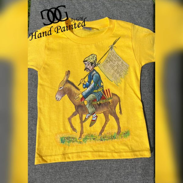 Hand Painted Qaj Nazar T-Shirt