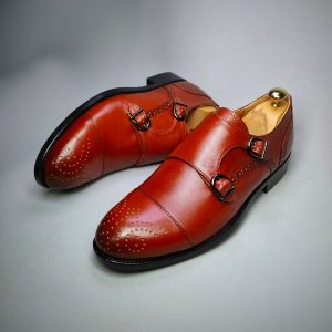 VOTNAMAN Double Monk Shoe for Men