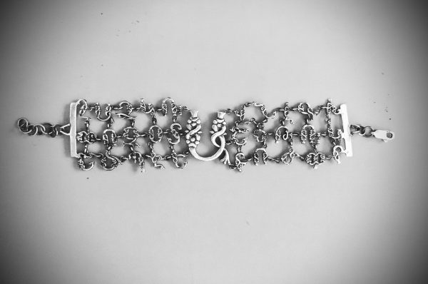 ''A'' Silver Bracelet (S8)