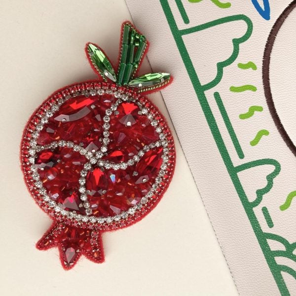 Pomegranate Brooch