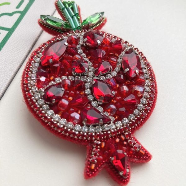 Pomegranate Brooch