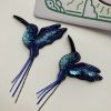 Blue Bird Brooch