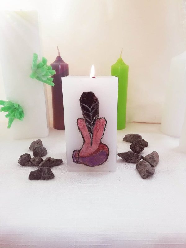 DECORATIVE CANDLE "THE GIRL"