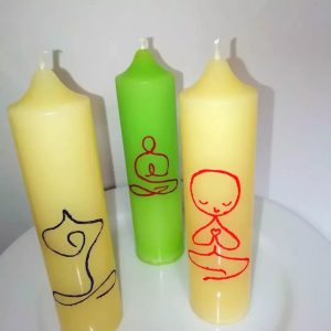 Candles ”Yoga Lovers”