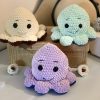 ' Octopus bilateral ' Handmade crochet toy for baby15cm - A6