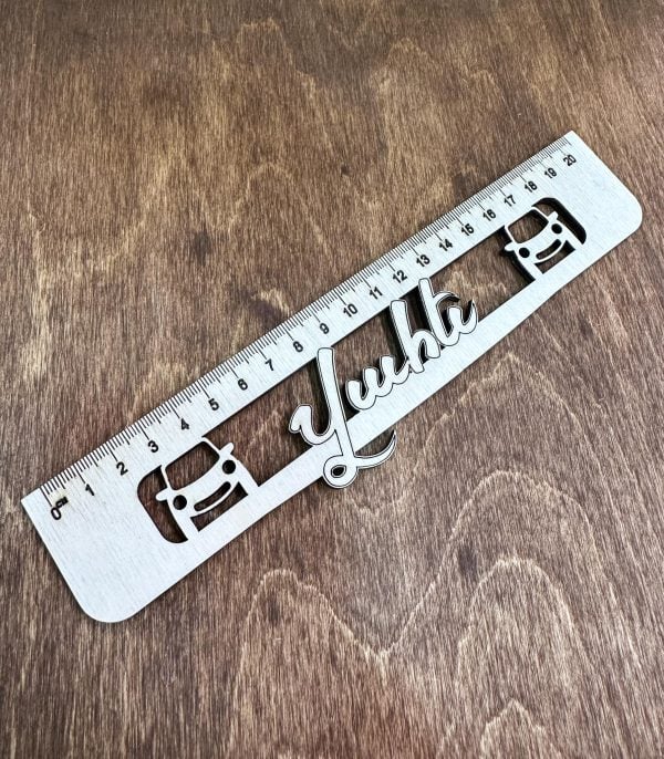 Personalized Name Wooden Ruler