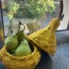 Woven Pear Basket