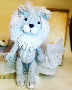 ”Lion” handmade crochet toy (A11)