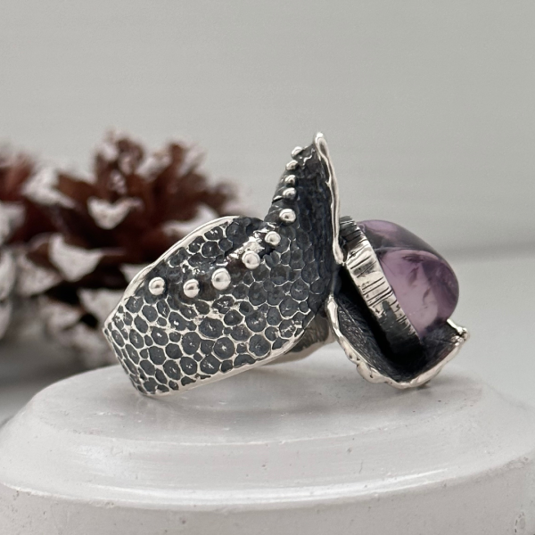 Amethyst Sterling Silver Ring