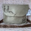 Beige Bag with Armenian Bird Letter "A"