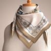 Cream Ornament Scarf