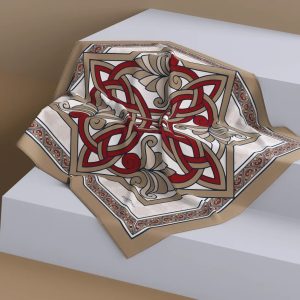 Grigoryan Scarves Red Ornament