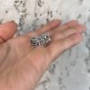 Armenian Alphabet ring Sterling silver 925