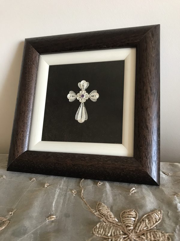 Silver Framed Cross