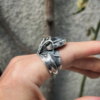 Sterling Silver Jewelry Ring with Natural Labradorite