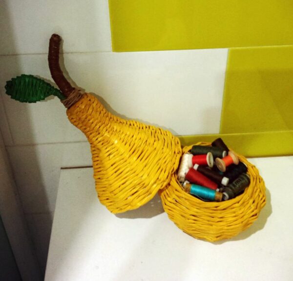 Woven Pear Basket