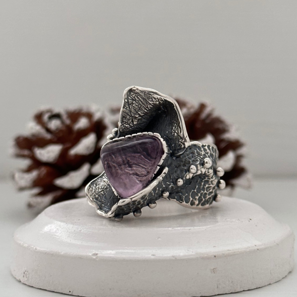 Amethyst Sterling Silver Ring