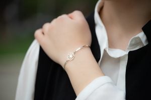 Armenian Eternity sterling silver bracelet