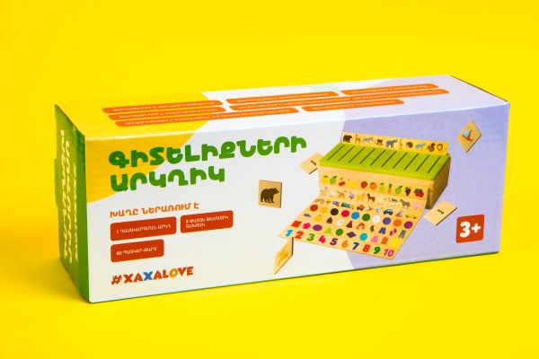 Xaxalove Knowledge Classification Box - Develop Thinking and Vocabulary in Armenian