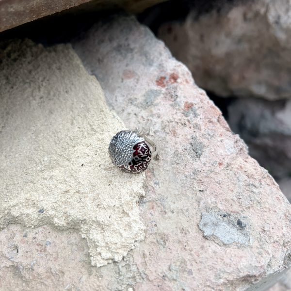 Sterling Silver Pomegranate Ring