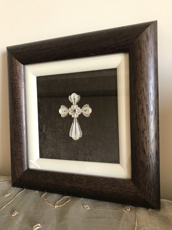 Silver Framed Cross