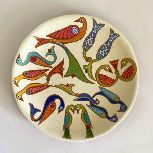 Decorative ceramic plate “Armenia”. Կավե դեկորատիվ ափսե «Հայաստան»։