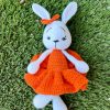 Handmade crochet toy bunny babytoys ecotoys