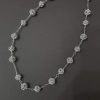 Silver filigree handmade necklace 040