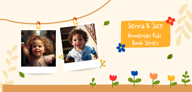 Sienna & Jace Armenian Children's Books